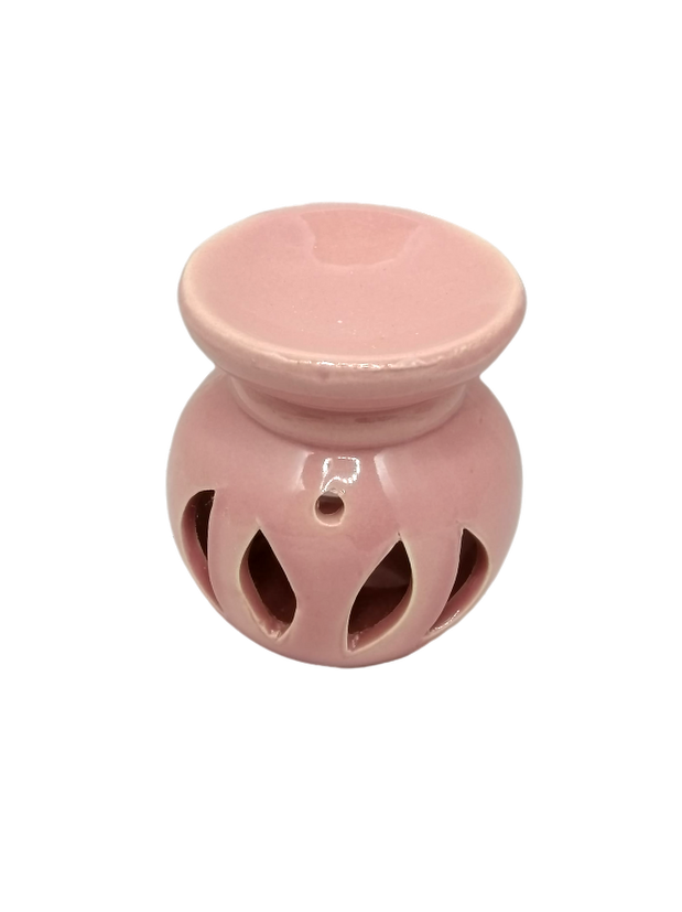 Pink Round Ceramic Burner